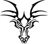 Tribal Dragon vinyl decal - For Cars, Laptops, Sticker, Mirrors, etc.