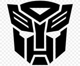 Transformers Autobot Logo Vinyl Decal - For Cars, Laptops, Sticker, Mirrors, etc.