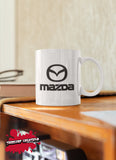 Mazda Logo vinyl decal - For Cars, Laptops, Sticker, Mirrors, etc. - Design Now in Mug - License Plate - Mouse Pad - T Shirt